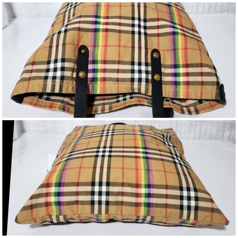Authentic Burberry Nova Check Rainbow Tote Bag - Picture 5 of 14